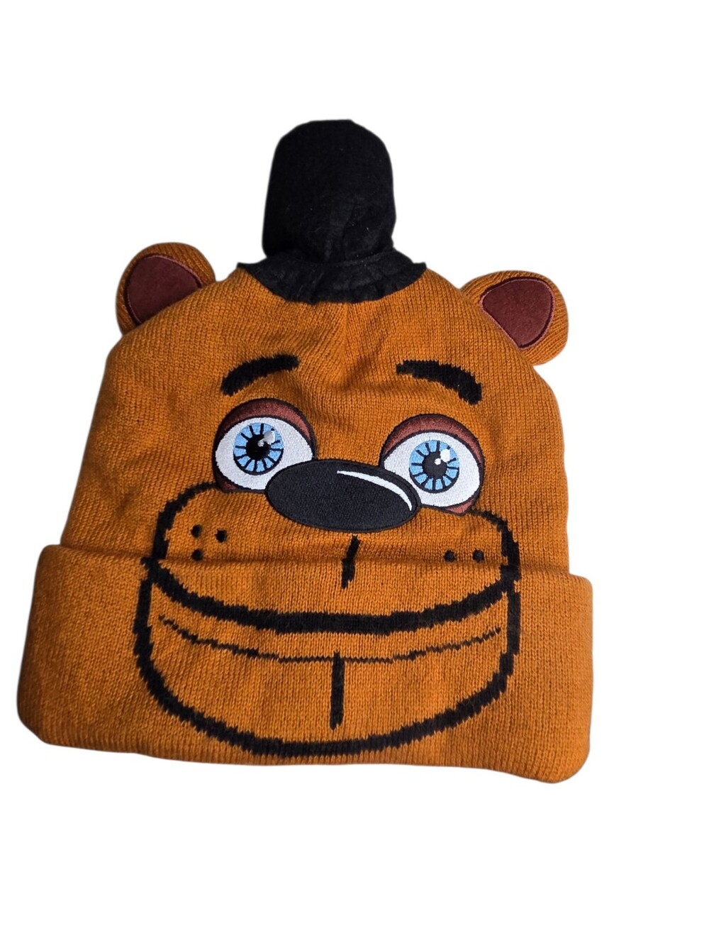 FIVE NIGHT AT FREDDY'S FNAF FAZBEAR BEANIE SKI HAT YOUTH OSFM